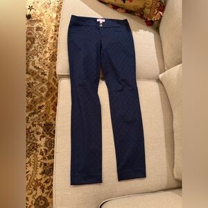 Lilly Pulitzer Navy Skinny Pants